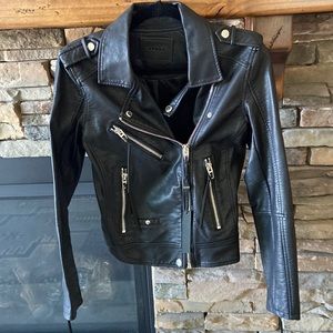 New leather jacket
